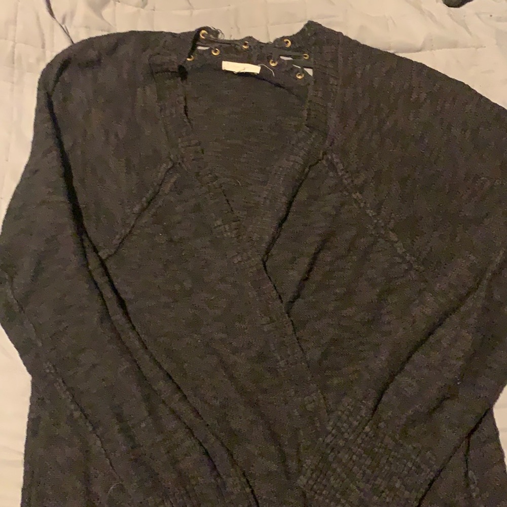 Black over coat/sweater